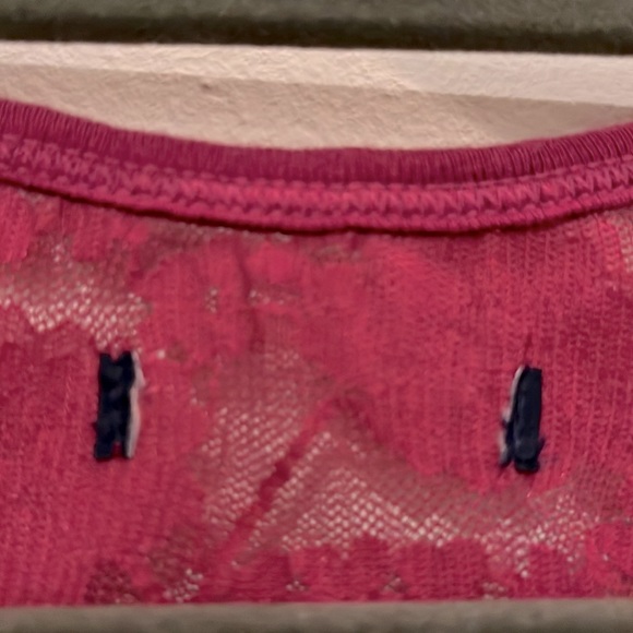 Lace Back Ribbed Tank - Picture 4 of 5